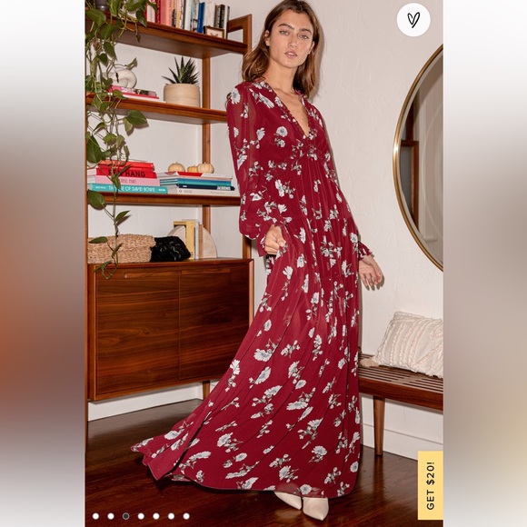 Lulus maxi dress - Picture 2 of 7